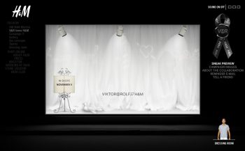 H&M Viktor & Rolf teaser site 1